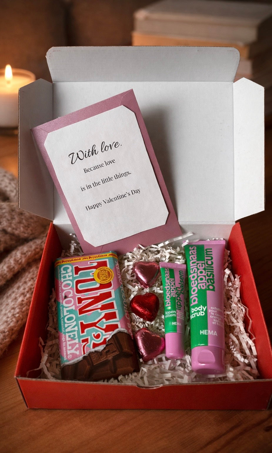 Valentijns Cadeaubox- With Love
