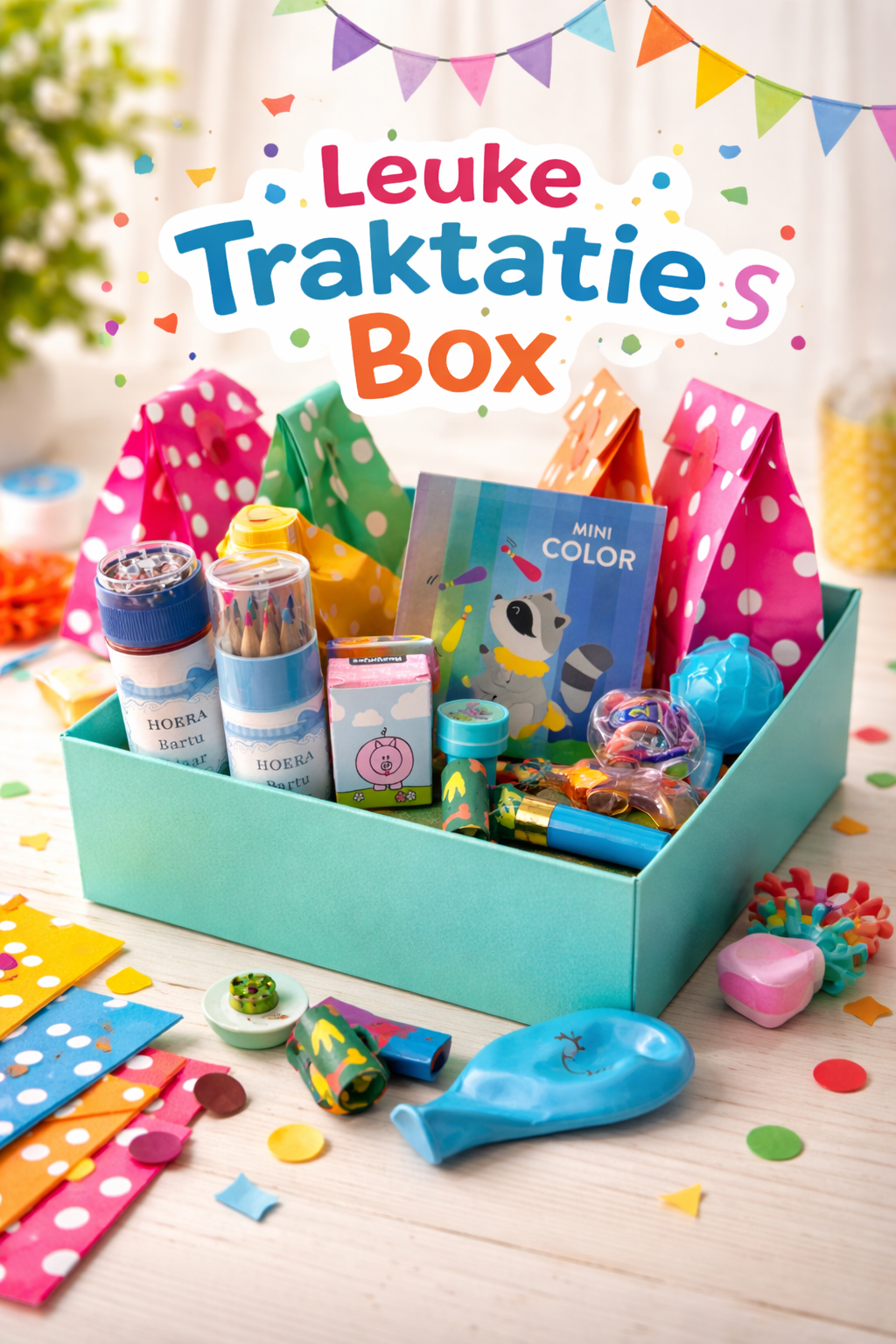 Leuke Traktatie Box (10-delige set)
