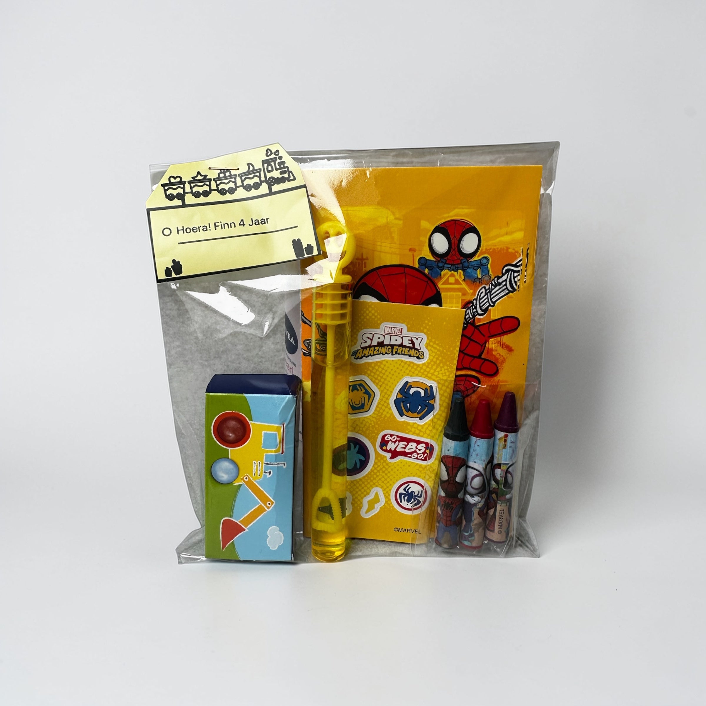 Gepersonaliseerde Spiderman Traktatie | Naam & Leeftijd |